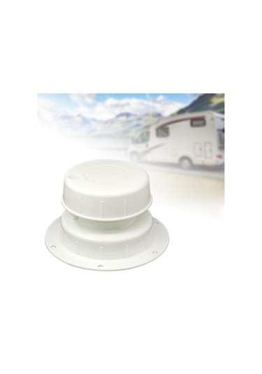 Suntek Genel Rv Kanal Havalandırma Kapağı Karavan Beyaz