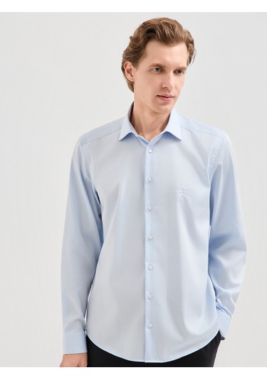 Karaca Erkek Modern Fıt Gömlek-açık Mavi 11.25w.04.041 Açik Mavi