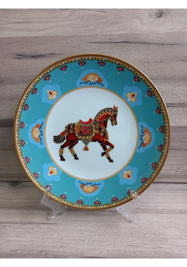 Konyax Servis Tabağı Set 6 Kişilik Çok Renkli
