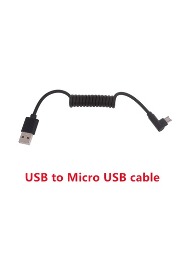 Anatoliadelight60w Hızlı Şarj Kablosu Usb C/usb A/mikro Usb - 90 Derece Sağ Açı Tasarımı, Akıllı Cihazlar İçinblack 1 8 Metre