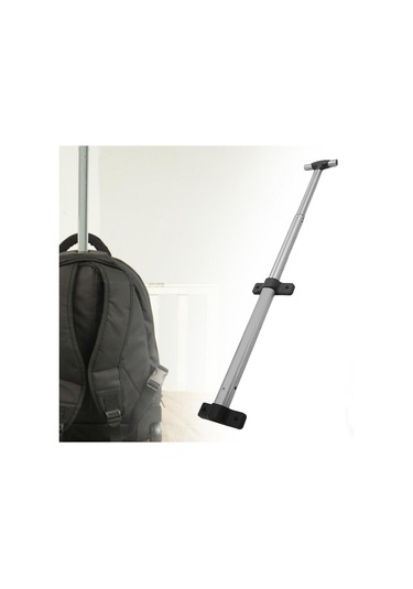 Homyl Bagaj Teleskopik Saplı Seyahat Aksesuarları, Kompakt Siyah Ve Beyaz