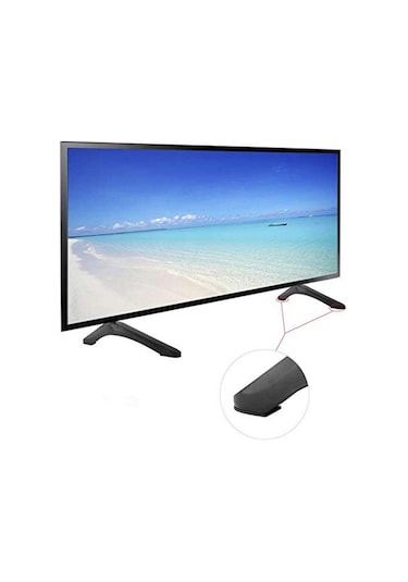 Mufunye 32-65 İnç Lcd/led Tv Ayakları, Çelik Yapı, 88 Lbs Yük Kapasitesi, Yüksekliği Ayarlanabilir, Kayma Ve Çizik Korumalı St08