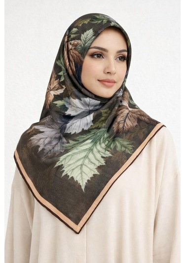 Mono Scarfs Soft Pamuk Eşarp-06109 Acı Kahve
