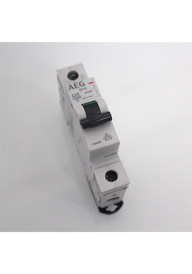 AEG E91S C25 25A Mini Otomatik Sigorta 1P 230/400V DIN Ray Devre Kesici