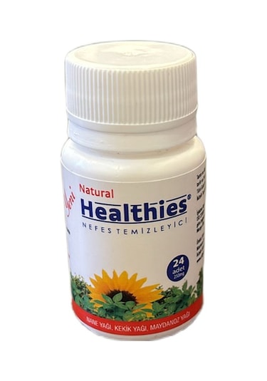 Healthıes Natural Ağız Koku Giderici 24 Kapsül