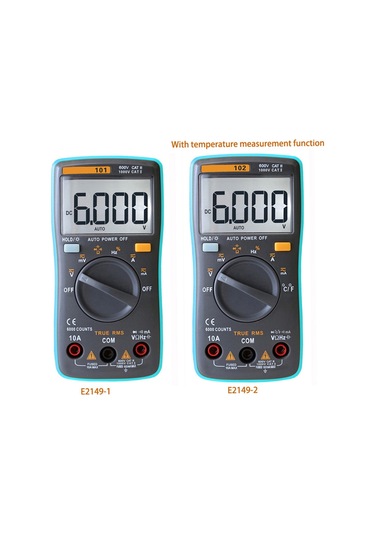 Rıchmeters Rm102 True Rms Çok Fonksiyonlu Lcd Dijital Multimetre 2