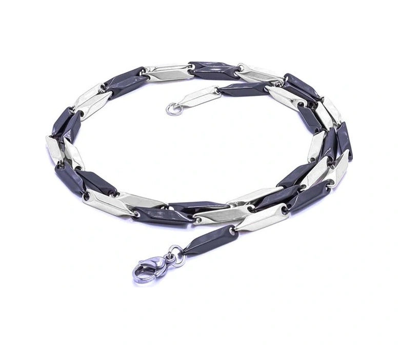 Moncuk Design Paslanmaz Erkek Çelik Kolye 335111p2d5 Siyah