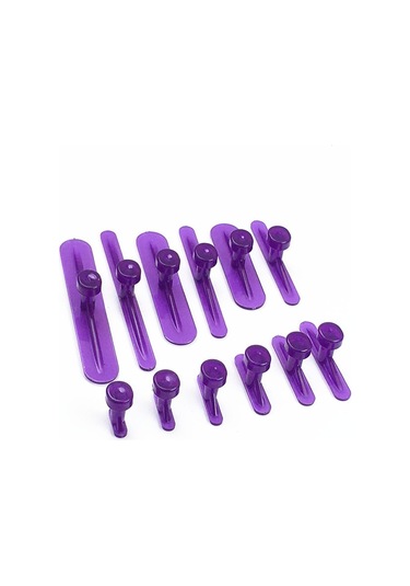 Reedark Araba Çukur Tamiri Aleti - Yeni Mor Çizgili 12'li Set, Hızlı Ve İz Olmadan Geri Dönüşüm, Profesyonel Kalite, Kolay Kullanım