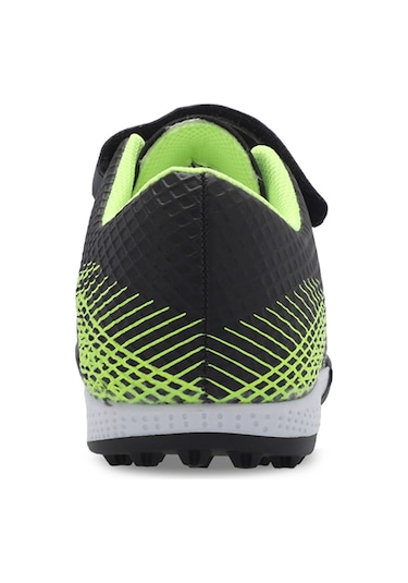 Slazenger CULTURAL Çocuk Halı Saha Siyah / Yeşil Futbol Ayakkabısı