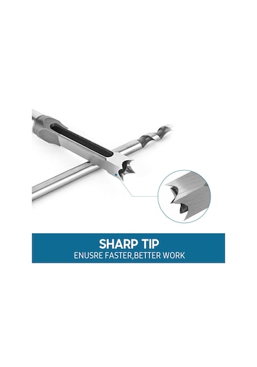 Hallow Kare Delik Matkap Ucu Ağaç İşleme Delik Testere 6 Adet