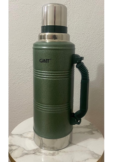 Gint Yeşil 2.2 Litre Vakumlu Avcı Kamp Termosu