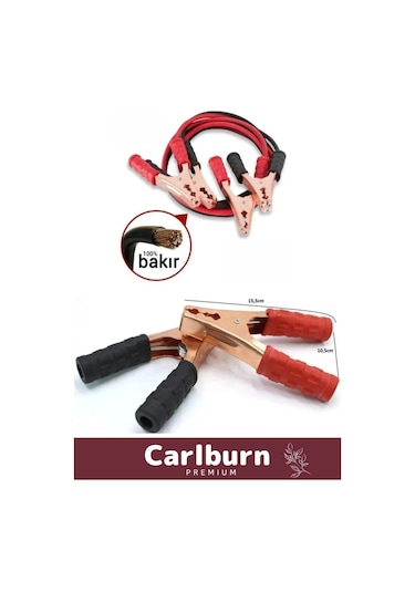 1. Kalite Çantalı Oto %100 Bakır 0.50mm Kalın Kablo 1200 Amper Güçlü Hızlı Şarj Akü Takviye Kablosu