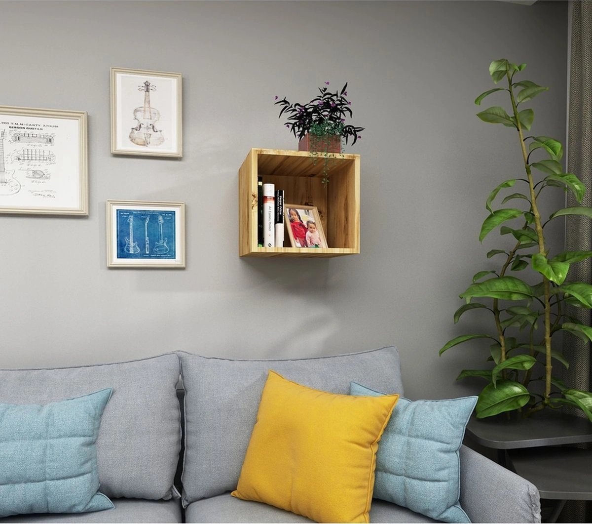 Kitaplık Kare Duvar Rafı Tekli Arkalıklı Mobilya Takım Atlantik Çam Atlantik Çam Kitaplık Kare Duvar Rafı Tekli Arkalıklı Mobilya Takım Atlantik Çam Atlantik Çam