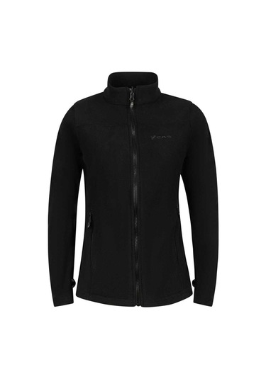 2as Cara Kadın Tam Fermuarlı İnce Polar Sweatshırt Lila