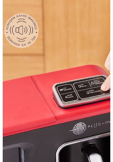 Karaca Hatır Plus Mod 5 In 1 Konuşan Kahve ve Çay Makinesi