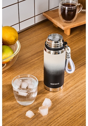 Karaca İnoxis Çelik Sızdırmaz Termos 550 Ml Siyah