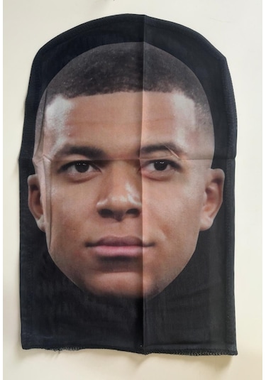 Mbappe 3 Boyutlu Nefes Alabilen Ünlü Maskesi