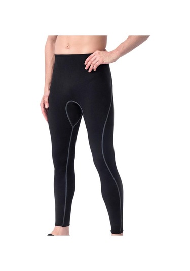 Suntek Erkek Wetsuit Pantolon Neopren Sıcak Tüplü Dalış Sörf S