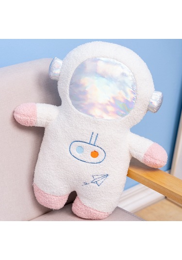 Jifan Astronot Yastağı Uçak Yastağı Roket Bebek - Roket Beyaz