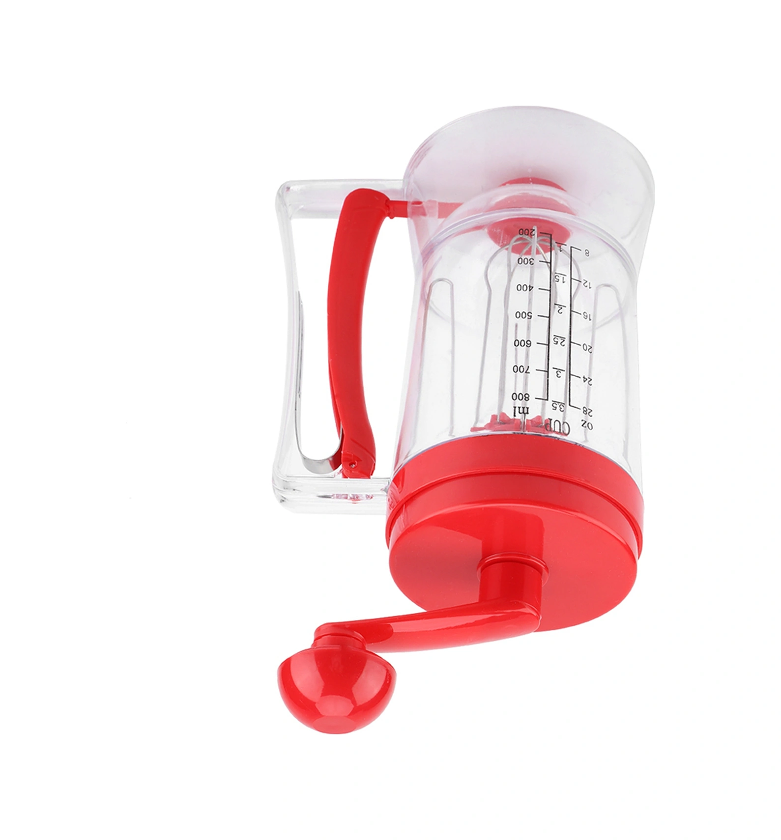 Hangfox El Opereli Hamur Dağıtıcı, Abs Malzeme, Ölçü Ölçeği, Pasta-waffle Hamuru, Kolay Temizleme, Engellemez Açık Diğer