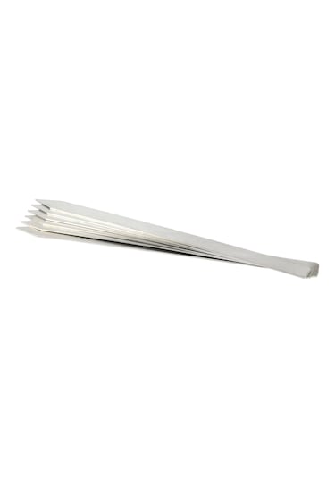Igrıll Adana Kebap Şiş Takımı 60x4 Cm Paslanmaz Çelik 6 Adet