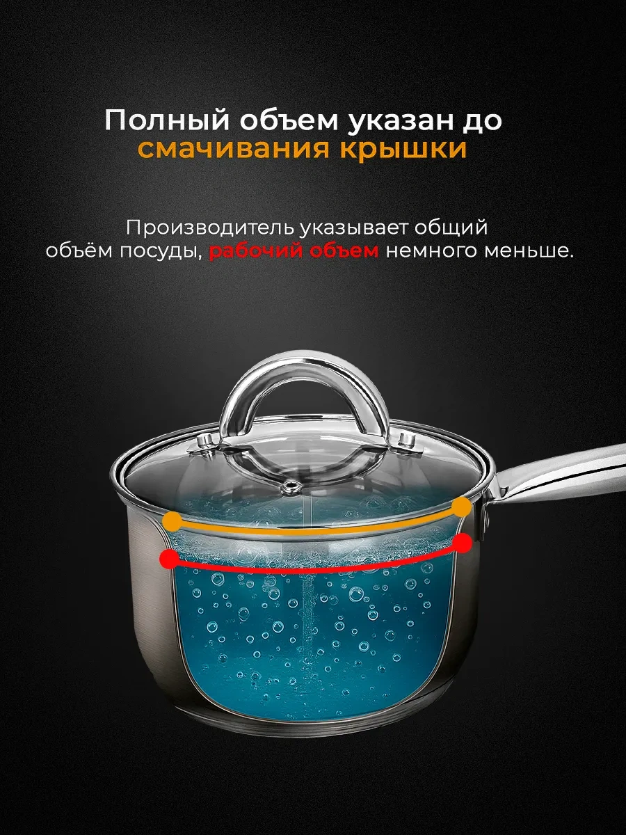 Appetite Paslanmaz Çelikten Kapaklı Mutfak Kabı, 2,1 Litre 11184029 Gri