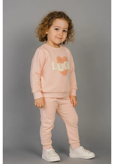 Luck Kalpli %100 Pamuk Çocuk Eşofman Takımı SOMON