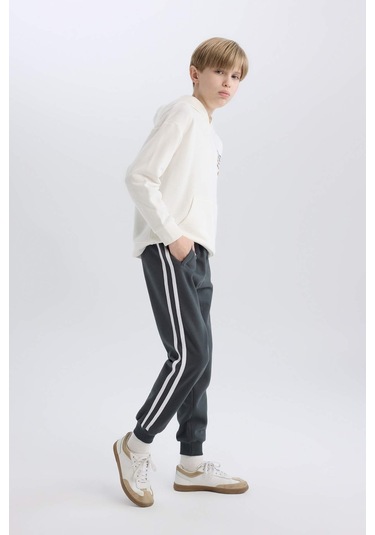 DeFacto Erkek Çocuk Beli Paçası Lastikli Eşofman Altı D4445A8NSAR104