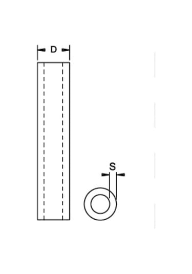 Formül PPRC Boru 63 mm PN20 4 Mt Su Tesisat Borusu (1 BOY)