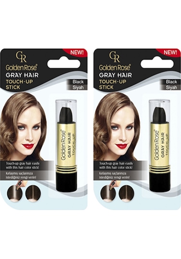 Golden Rose Saç Beyazlarını Kapatan Stick Siyah 2 Adet