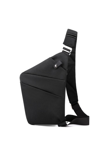 Maiyame Hafif Ve Çok Amaçlı Göğüs Çantası - Erkek/kadın İçin Moda Ve Konforlu Seyahat Aksesuarı Siyah
