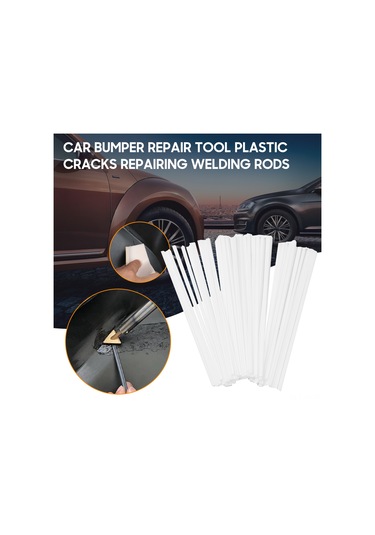 Yifomall 50'li Plastik Kaynak Çubuğu - Otomotiv Ve Boru Tamiri İçin Polipropilen Malzeme Beyaz