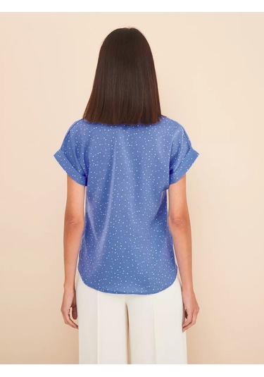Kornet Kısa Kollu Parti Bluzu 86761367