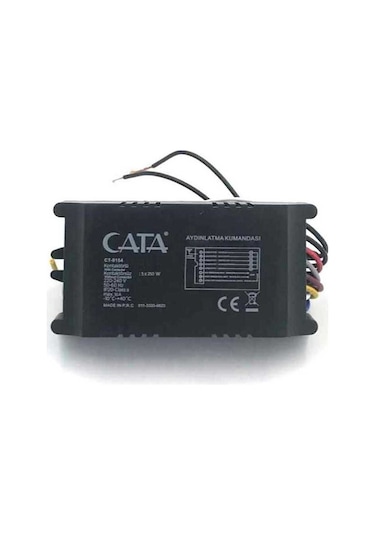 Cata CT-9151 6 x 1000 W 6 Fonksiyonlu Avize Kumandası Siyah