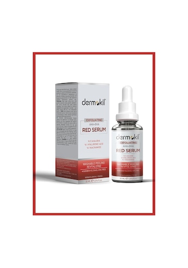Dermokil Exfoliating Aha+Bha Red Serum 30 ML