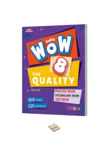 8. Sınıf Wow Practıce Book + Workbook + Test Book