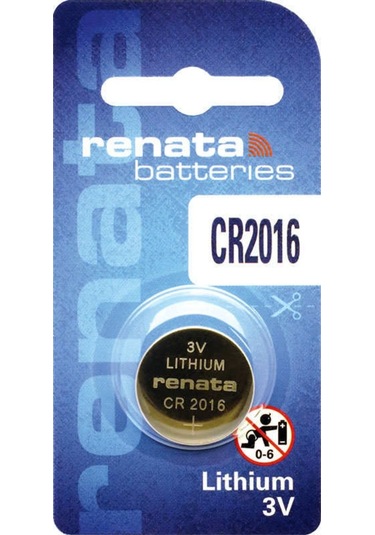 Renata Cr2016 3 V. Lithium Cihaz Pili