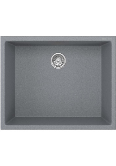 Real Stone K012 Gri Mutfak Evyesi + Abant Arıtmalı Mutfak Bataryası Gri