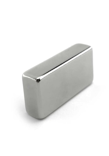 1 Adet 40x20x10 Köşeli Nodyum Magnet N35 Köşeli Mıknatıs