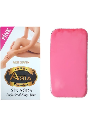 Asia Kalıp Sir Ağda Pudralı Pembe 500 G