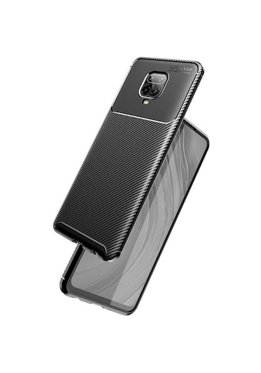 Xiaomi Redmi Note 9S Kilif Karbon Silikon Case 433131149