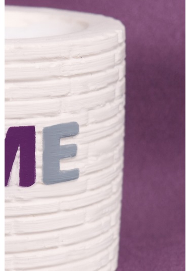 Dekoratif Kokulu Mum Home Beyaz