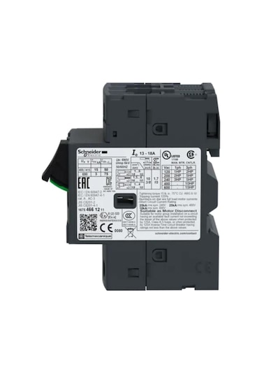 Schneider Electric Gv2me20 Motor Koruma Şalteri 13---18a.