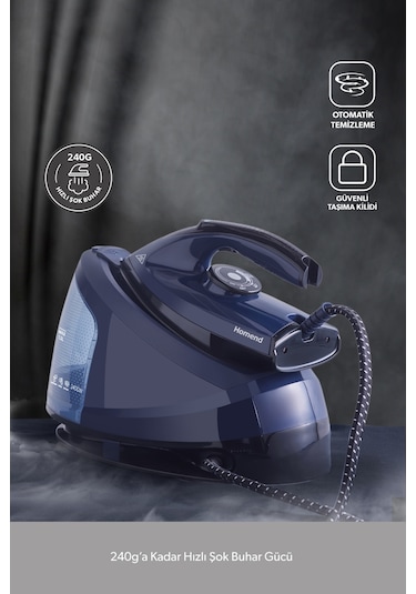 Homend Steamwork 1168H 2499 W Buhar Kazanlı Ütü