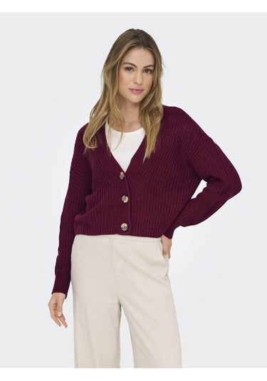 Only Onlcarol Nice Mor Kadın Hırka 15211521 Mor