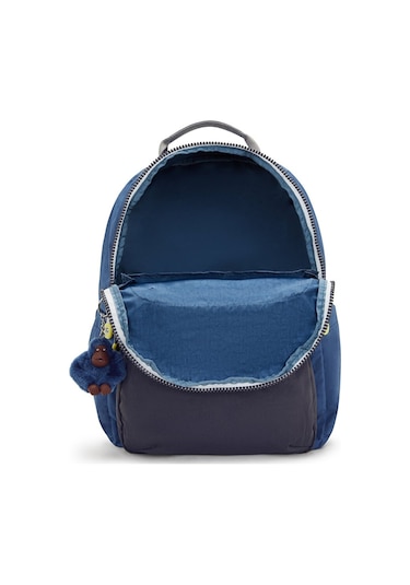 Kıplıng Seoul Lap Büyük Boy Sırt Çantası Mavi Fantasy Blue Bl