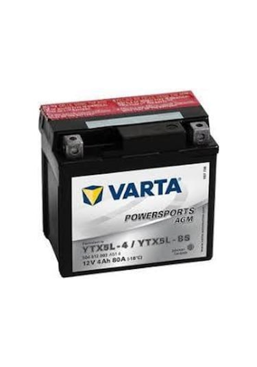 Varta Ytx5L-Bs Agm Motosiklet Aküsü 504 012