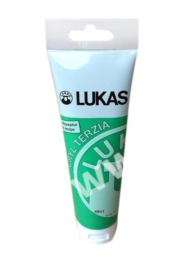 Lukas Cryl Terzia Akrilik Boya 500 Ml. 4951 Krom YeşilAçık
