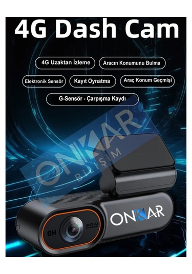 3mp 1080p Sim Kartlı Gps Uydudan Takipli Araç Kamerası