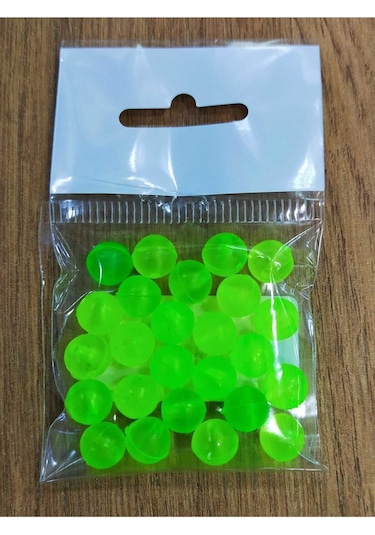 Trançabalıkçılık Silikon Boncuk 8mm 25 Adet